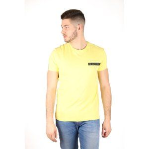 Guess pánské žluté tričko - XL (C207)